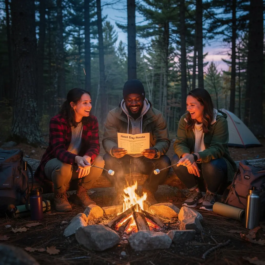 Widok na kręte drogi z samochodami podróżującymi przez malowniczy krajobraz.
